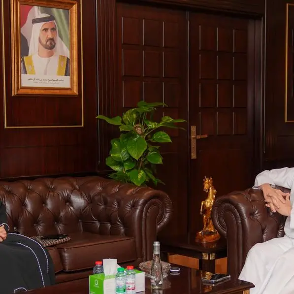 HE Saeed Mohammed Al Tayer meets Director General of Knowledge and Human Development Authority in Dubai