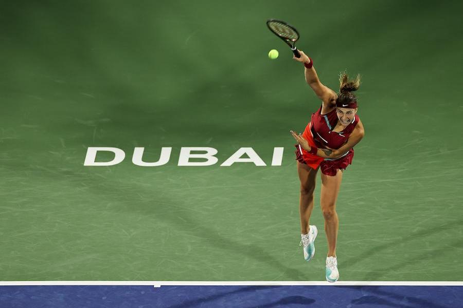 Dubai Duty Free Tennis Stadium is resurfaced and ready to the World