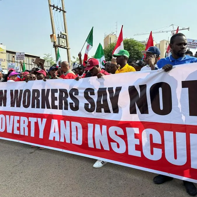 Nigeria's main labour unions declare indefinite strike over minimum wage