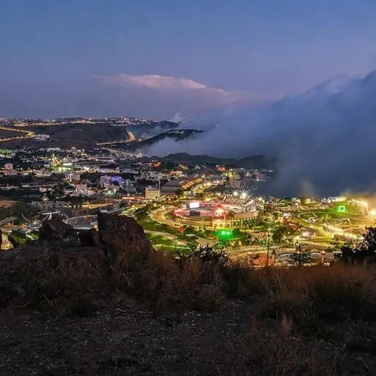 Saudi: Fog on Sarat Mountains creates mesmerising images