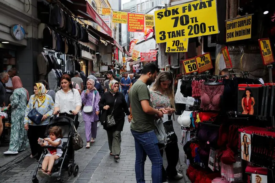 Turkey inflation dips to 35% in June, a bit below forecast