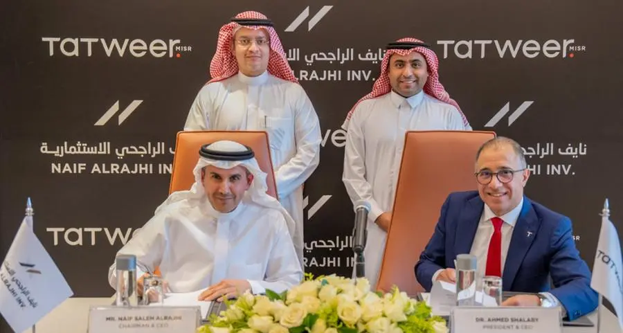 Egypt’s Tatweer Misr announces real estate JV with Saudi’s Naif Alrajhi Investment