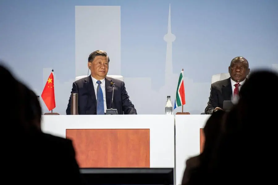 China's Xi Hails "historic" BRICS Expansion