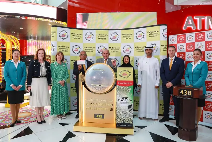 Indian expat in UAE wins $1 million in Dubai Duty Free draw