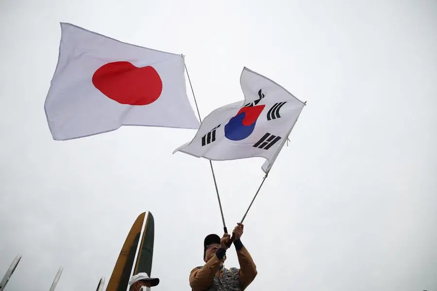 Japan protests to S.Korea over military drill on disputed islands