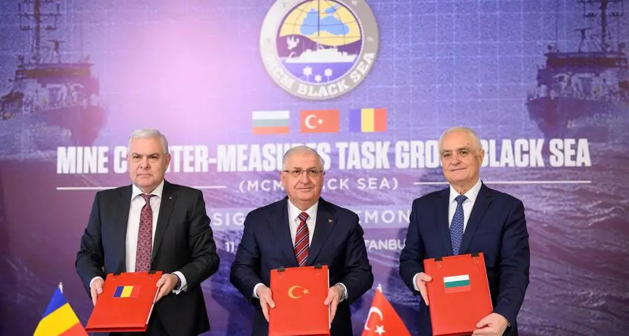Turkey, Bulgaria, Romania sign Black Sea demining deal