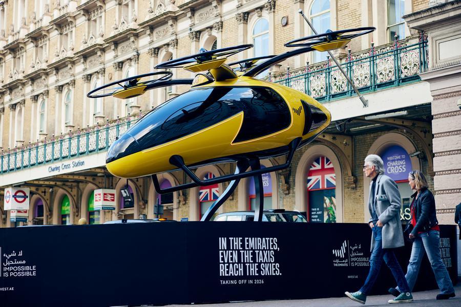 UAE Launches Flying Taxi in London