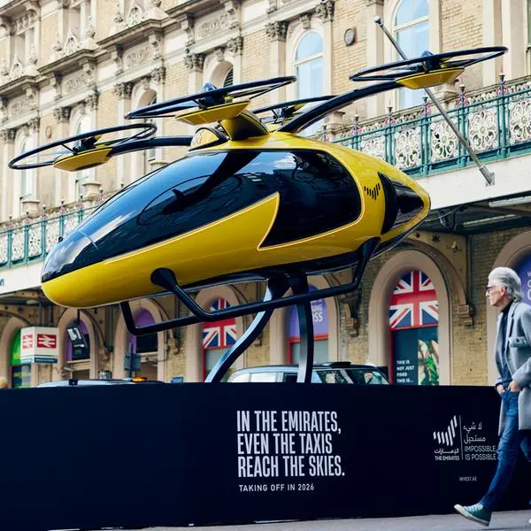 The UAE unveils Flying Taxi in London