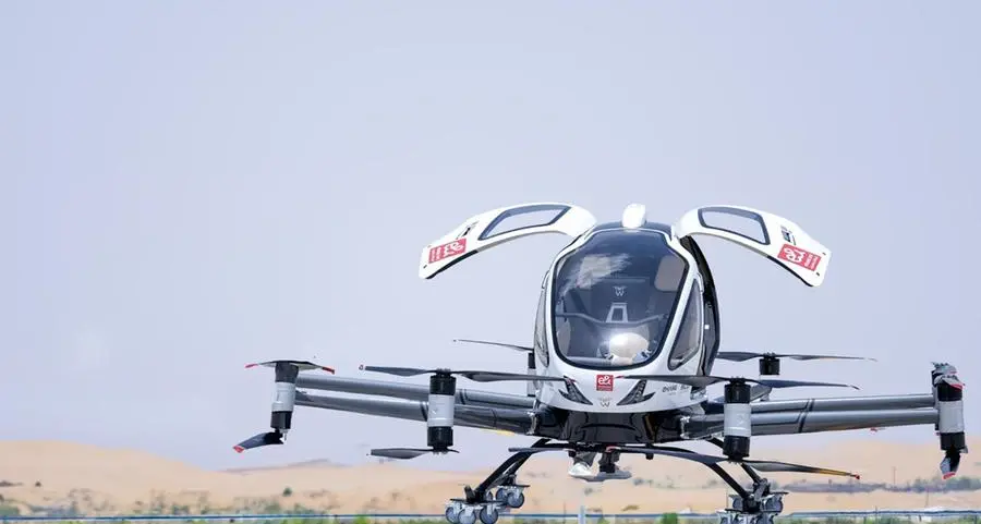 Middle East’s first passenger-carrying drone trials take place in Abu Dhabi