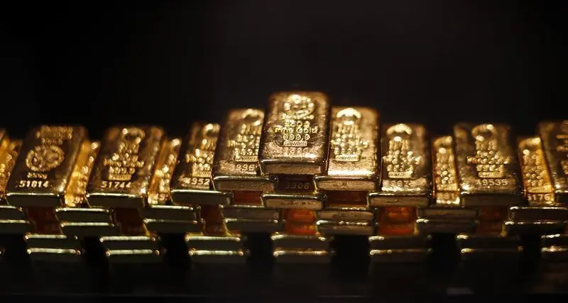 Gold set for weekly drop; traders await US data for cues