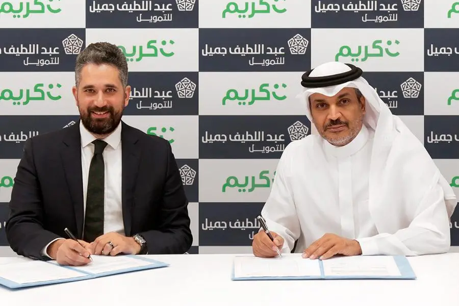 Dr. Khalid D. Al Karimy, CEO, Abdul Latif Jameel Finance and Ahmad Arrabi, General Manager of Careem Saudi Arabia