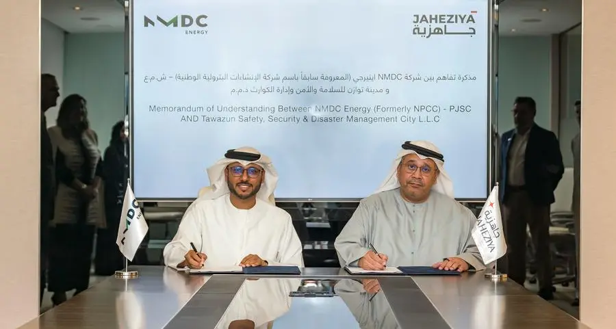 NMDC Energy signs strategic agreement with JAHEZIYA