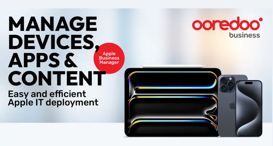 Ooredoo Qatar announces Apple Business Manager integration on all devices