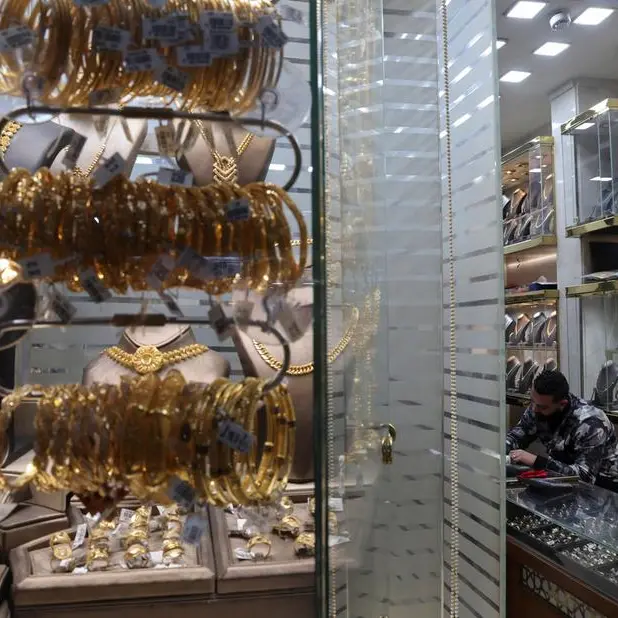 Gold prices in Egypt jump on Sunday