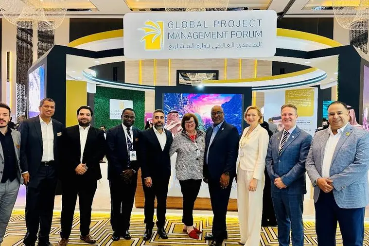 <p>PMI and PMI MENA team at GPMF (L-R):&nbsp;Chouaib Barnou, Ricardo McKlmon, Mohamad Batrawi, Raphael Ani, Rudolf Khoury, LuAnn Piccard, Ike Nwankwo, Lenka Pincot, Ben Breen and Hanny Alshazly</p>\\n