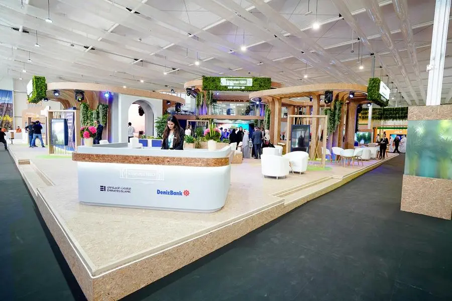 <p>Emirates NBD Group engaged local sustainable businesses to create COP28 stand</p>\\n