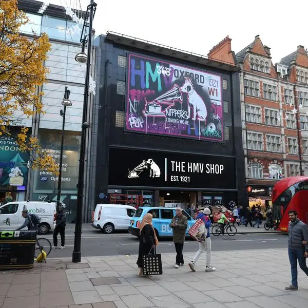 A century after debut, UK music store HMV makes Oxford Street return