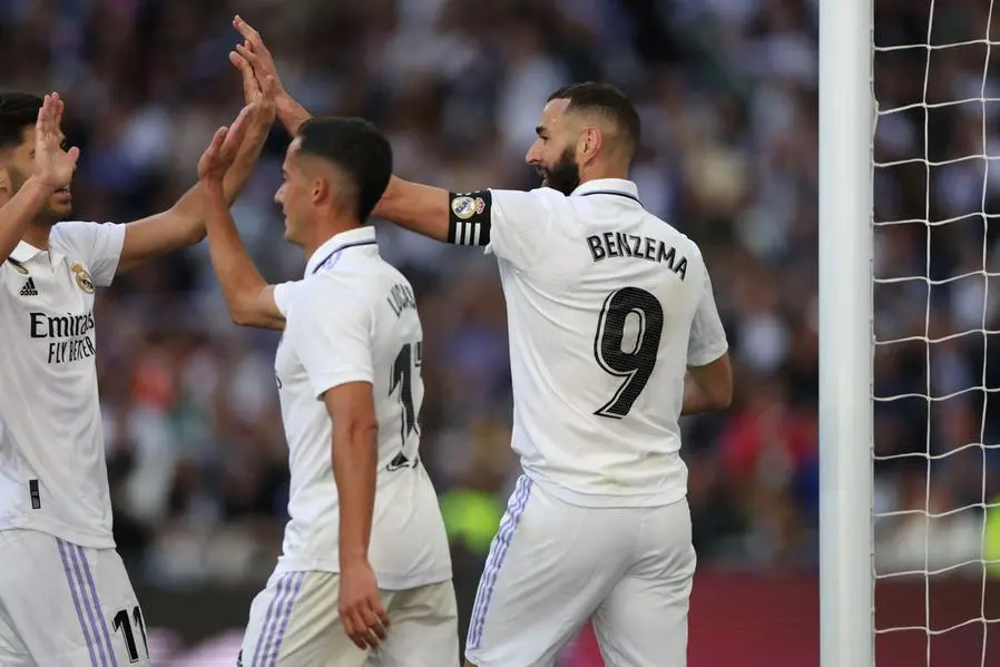 Real Madrid seal La Liga title as Karim Benzema double defeats Villarreal, Real  Madrid