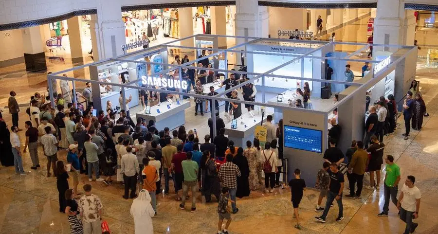 Samsung showcases new Galaxy AI experiences at its latest innovative pop-up space in Mall of the Emirates