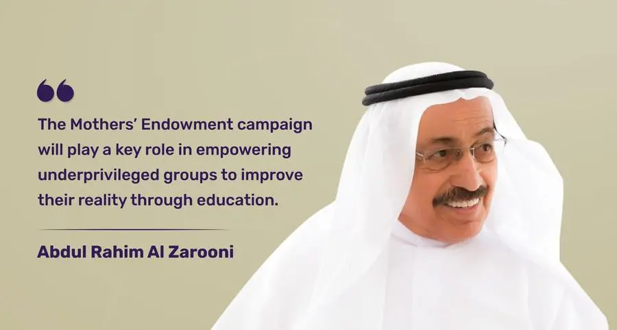 Emirati businessman Abdul Rahim Al Zarooni donates AED 2mln to Mothers’ Endowment campaign