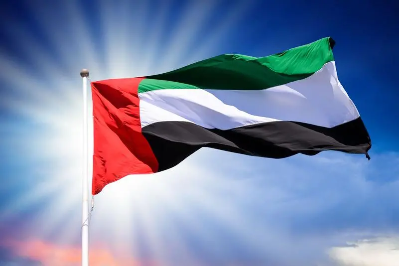 UAE flag. Image courtesy WAM.
