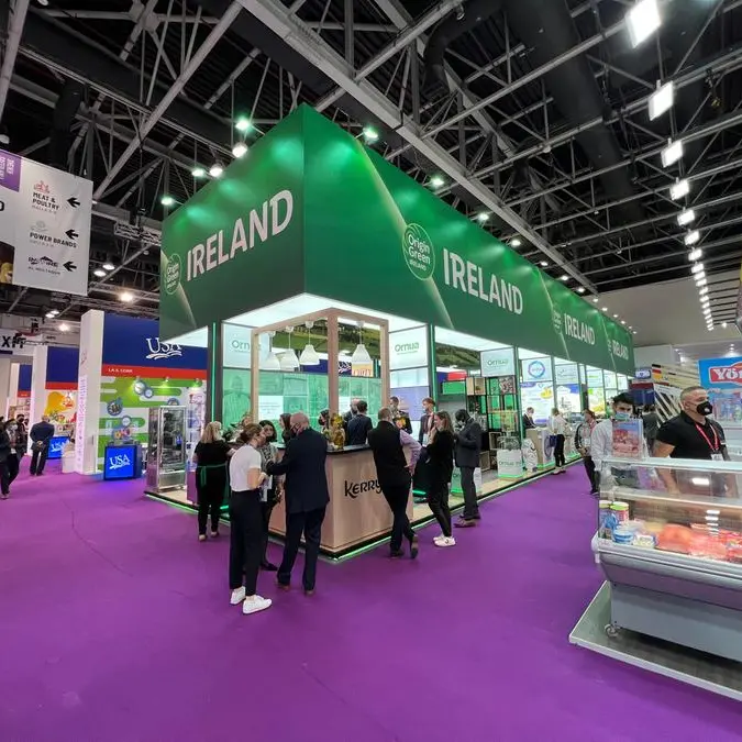 مجلس الأغذية الأيرلندي يشارك في جلفود 2023 احتفاءً بعشر سنوات من النمو في منطقة الشرق الأوسط