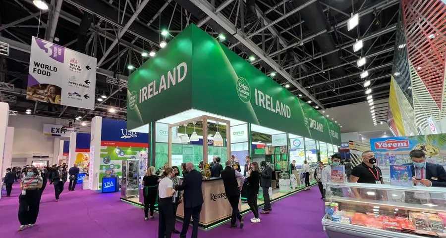 مجلس الأغذية الأيرلندي يشارك في جلفود 2023 احتفاءً بعشر سنوات من النمو في منطقة الشرق الأوسط