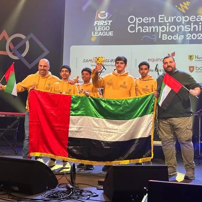 Hamdan bin Rashid Al Maktoum Centre for Giftedness and Innovation team achieves first ranks in the Open Robotics Championship in Norway