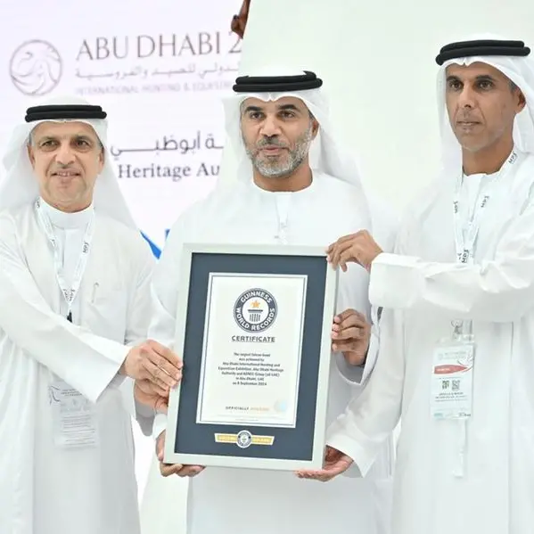 ADIHEX soars to new heights: Sets Guinness World Record with largest falcon hood