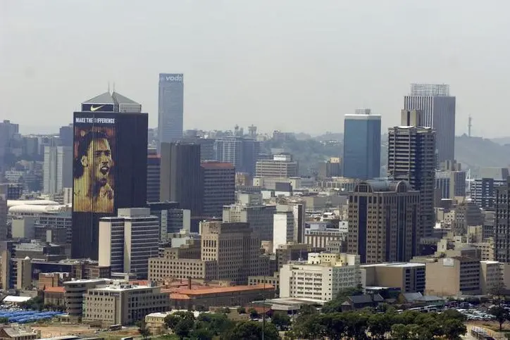 Cityscape of Johannesburg in South Africa a venue of the 2010 World Cup, February 18, 2010. Reuters Image used for illustrative purpose. , Reuters Images