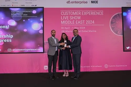 <p>Ayusha Tyagi presenting the Customer Experience Live Awards at the 2024 show</p>\\n