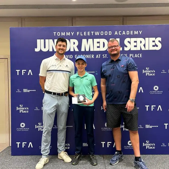 Jumeirah Golf Estates hosts Tommy Fleetwood Academy Junior Medal Series