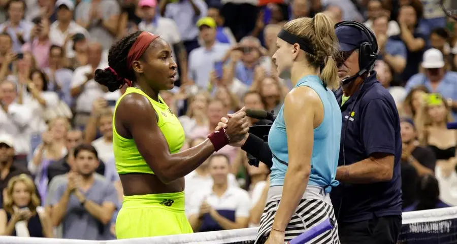 Gauff brushes off protests and Muchova to reach US Open final
