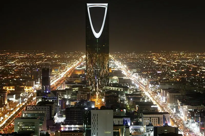 The Kingdom Tower stands in the night in Riyadh. Image for illustrative purposes. Ali Jarekji, Reuters , Reuters Images