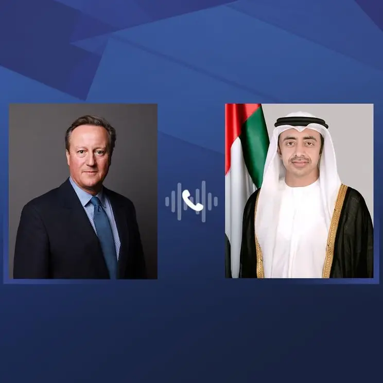 Abdullah bin Zayed, UK Secretary of State discuss regional developments over phone