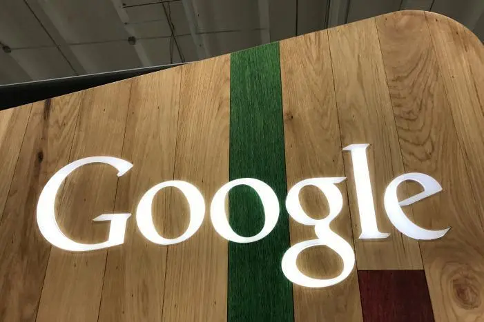 A Google logo is seen in a store in Los Angeles, California, U.S., March 24, 2017. Lucy Nicholson, Reuters , Reuters Images