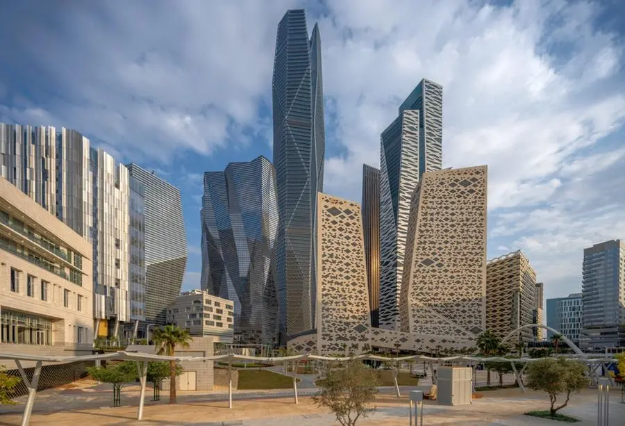 Exterior view of King Abdullah Financial District. Image courtesy: KAFD