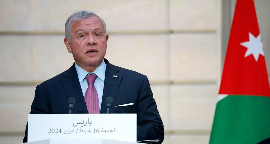 Jordan's King, French president discuss regional developments