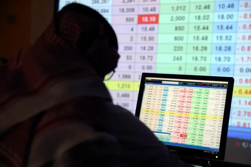 A Saudi trader monitors stocks at the Saudi stock market in Riyadh, Saudi Arabia, January 8, 2020. Ahmed Yosri Reuters Images