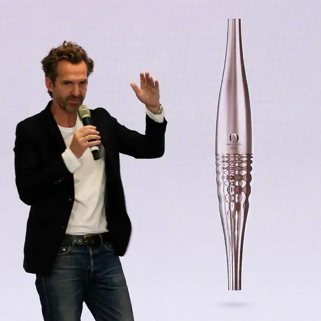 Peace-themed torch unveiled for Paris 2024 Olympics
