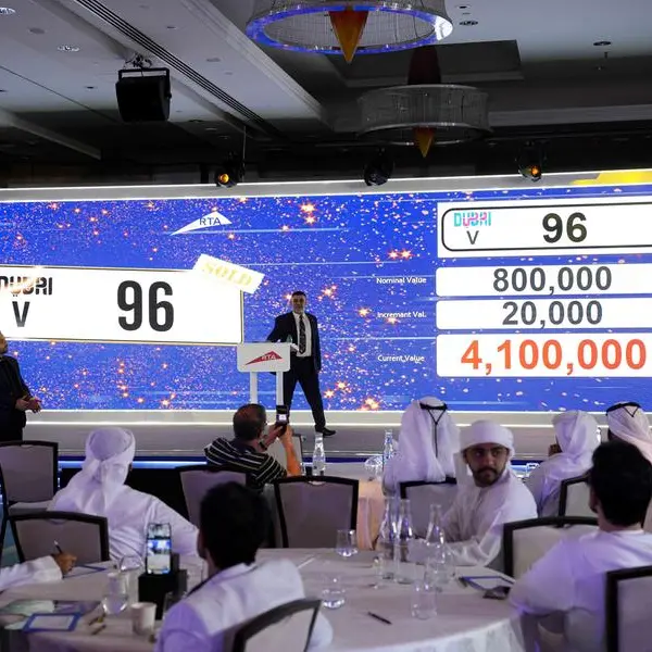 Dubai: Premium plates fetch $18.8mlnn at RTA auction