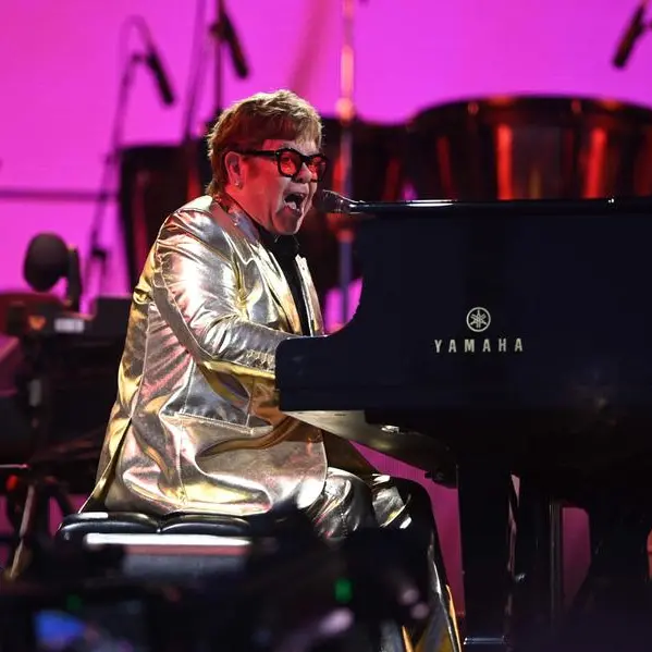 Elton John items fetch $8mln at New York auction