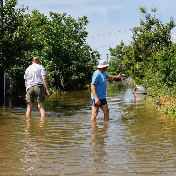 Ukraine says floodwater may stop rising by end of Wednesday