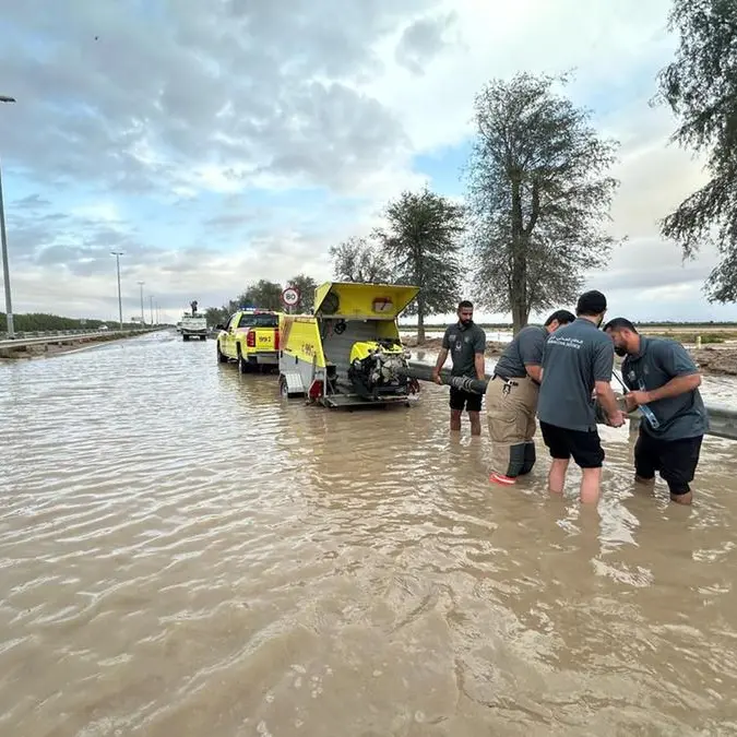 UAE rains: 136 search-and-rescue operations conducted in 24 hours