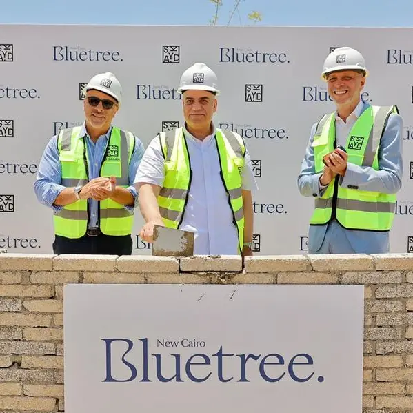 SKY AD. Developments lays foundation stone and commences construction of its third Egyptian project, Bluetree