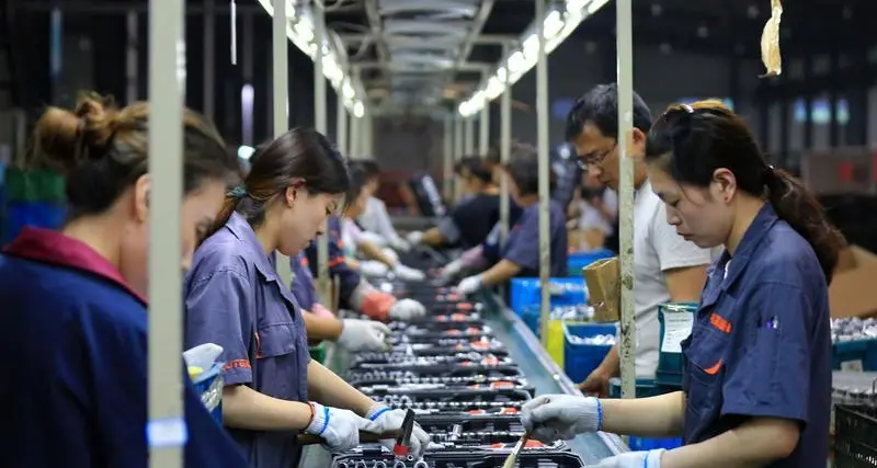 China's June factory activity contracts again, services slows