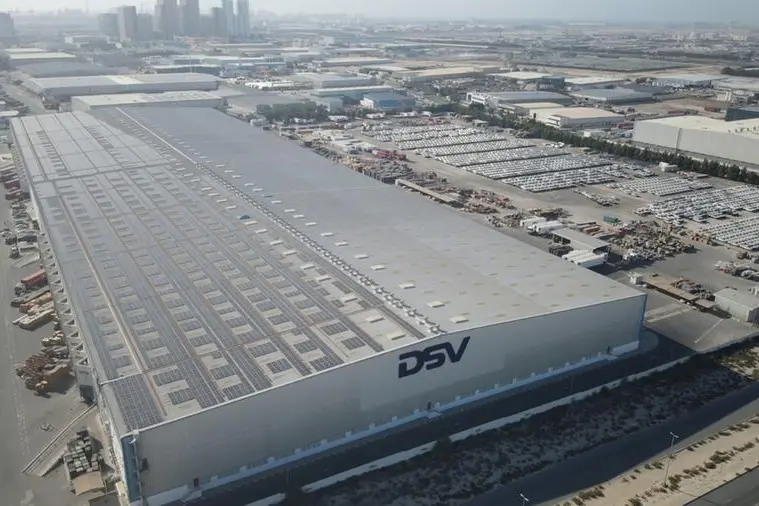 DSV\\u2019s warehousing facilities in Dubai. Image Courtesy: CBRE