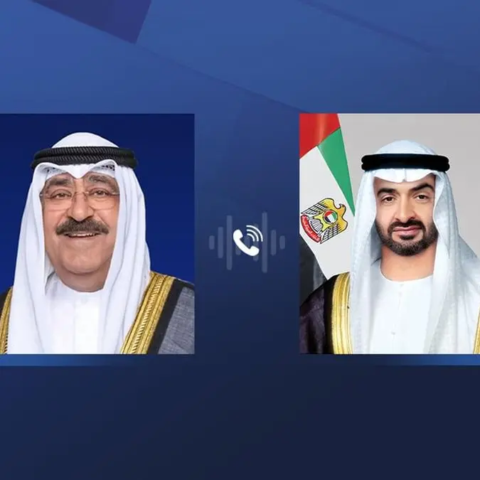UAE President holds telephone call with Emir of Kuwait