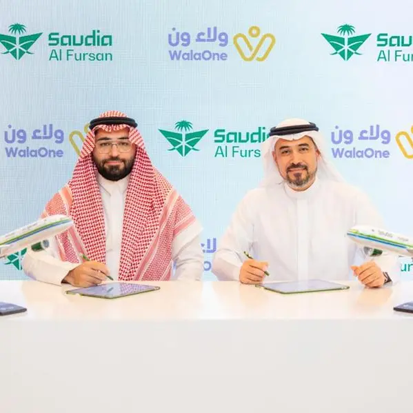 Saudia and \"WalaOne\" sign partnership to allow customers to convert points to miles in Alfursan program