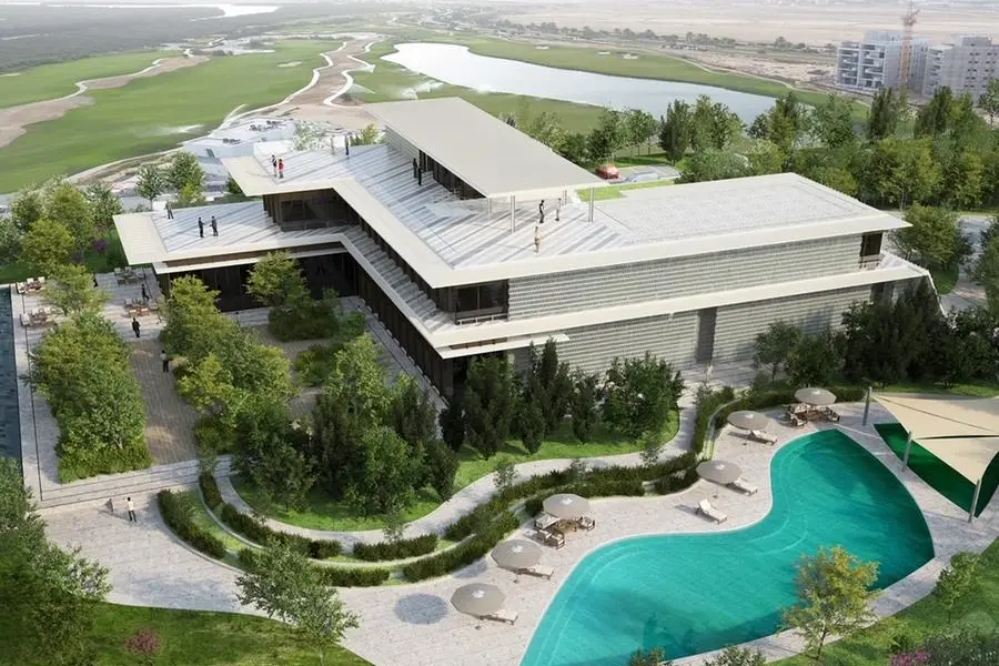 Rendering of the luxury Golf Clubhouse in Al Zorah development, Ajman Al Zorah Development/handout via Zawya Projects